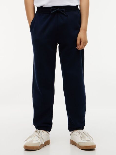 Blue Flag Logo Patch Cuffed Joggers  Kids Unisex
