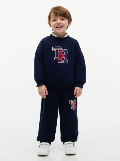 Blue Set Cu Bluza De Trening Si Joggers  Copii unisex
