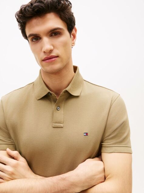 Bej Polo Regular Fit 1985 Collection  Barbati