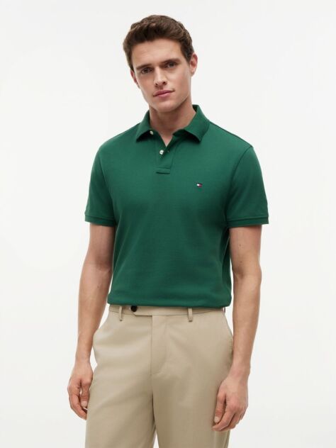 Green 1985 Collection Regular Fit Pique Polo  Men