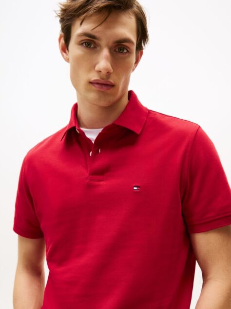 Rosu Polo Regular Fit 1985 Collection  Barbati