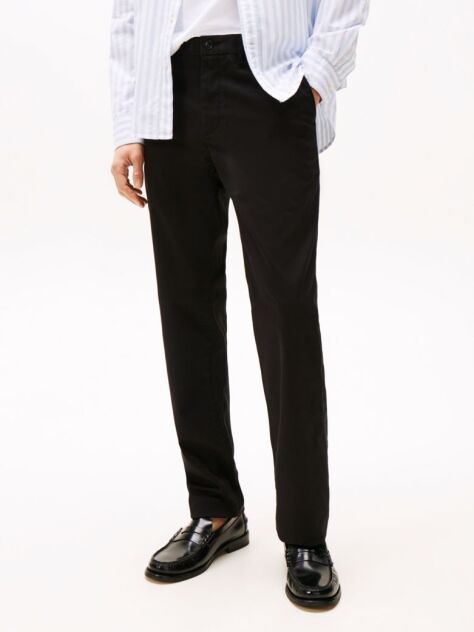 Negru Pantaloni Chinos Denton Applied 1985  Barbati