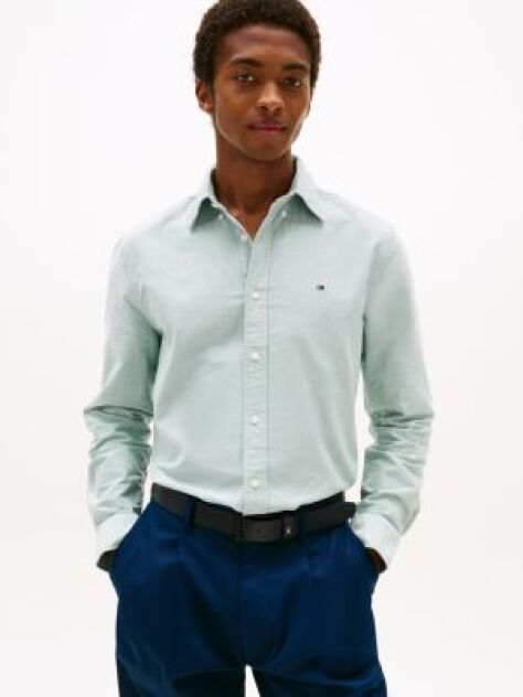 Verde Camasa Oxford Regular Fit Heritage  Barbati