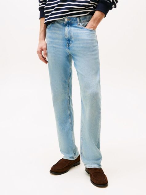 Blue Jeans Cu Picior Drept Faded Regular  Barbati