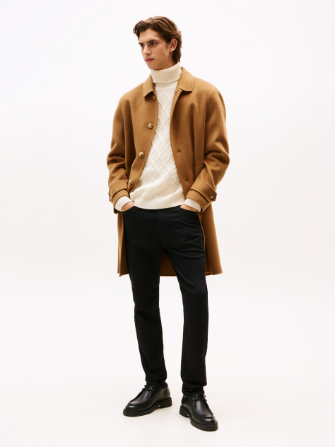 Negru Blugi Bleecker Slim Negri  Barbati