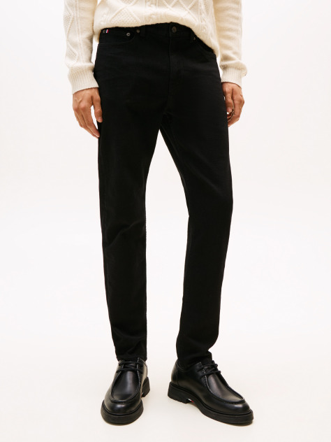 Negru Blugi Bleecker Slim Negri  Barbati