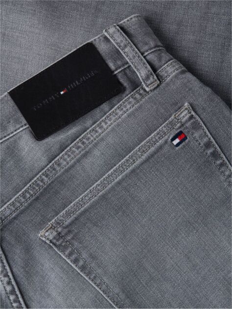 Gri Blugi Slim Decolorati Bleecker  Barbati