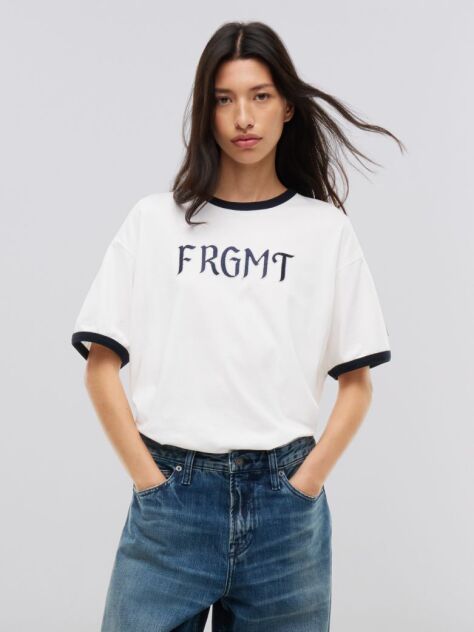 Beige Tommy Hilfiger x FRGMT Relaxed Ringer T-Shirt  Men