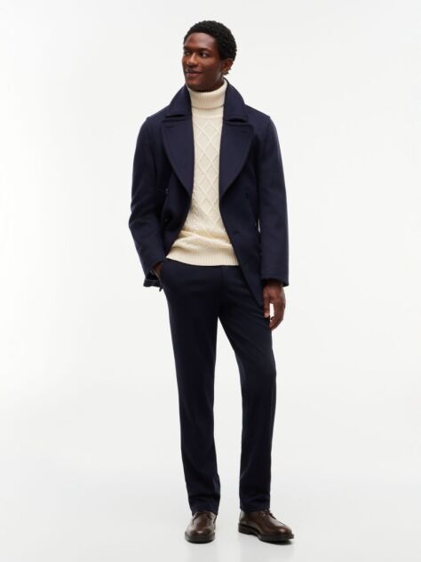 Bej Pulover New York Label Din Amestec De Lana Si Casmir  Barbati