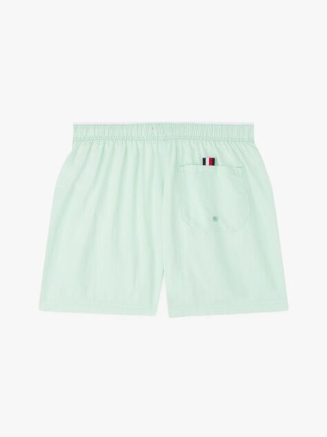 Verde Pantaloni Scurti De Baie Essential Cu Steag Brodat  Baieti