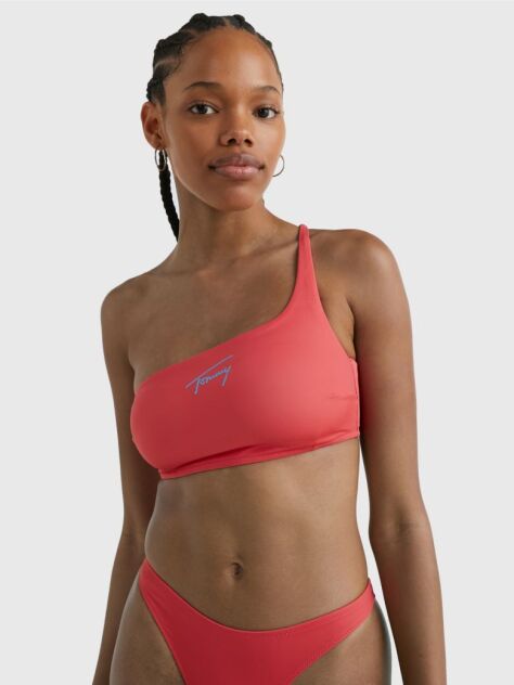 Roz Sutien Bikini Cu O Bareta Signature  Femei