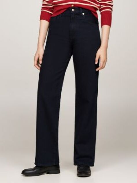 Blue Blugi Bootcut Cu Talie Inalta  Femei