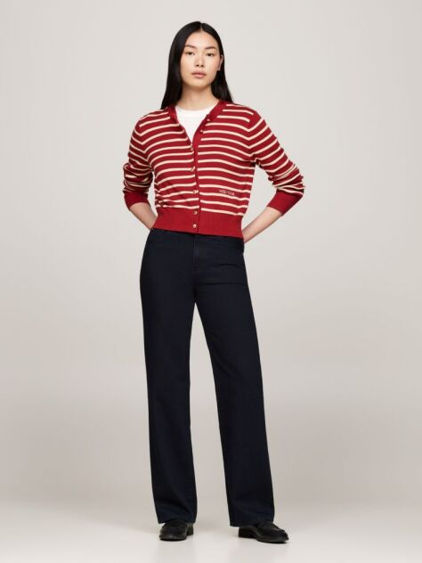 Blue Blugi Bootcut Cu Talie Inalta  Femei
