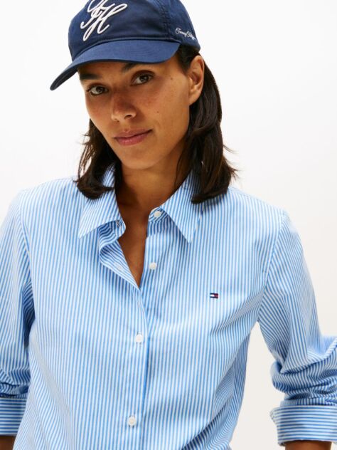 Blue Camasa Poplin Regular Fit  Femei
