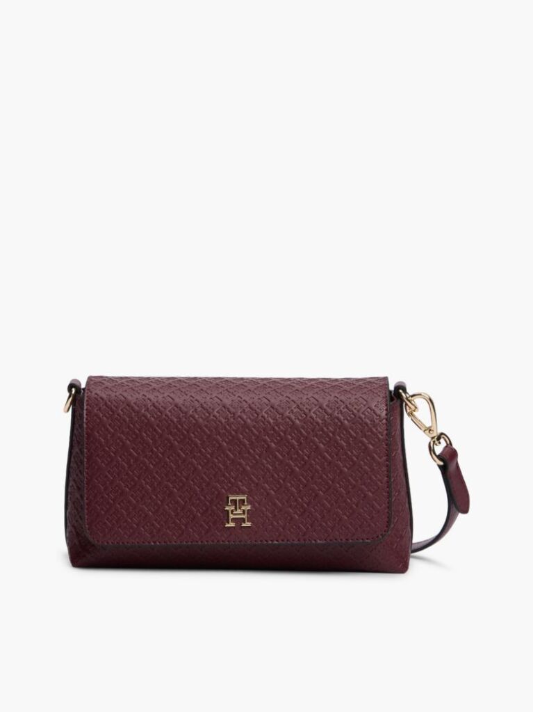 Red Hilfiger Icon Convertible Crossbody Bag  Women