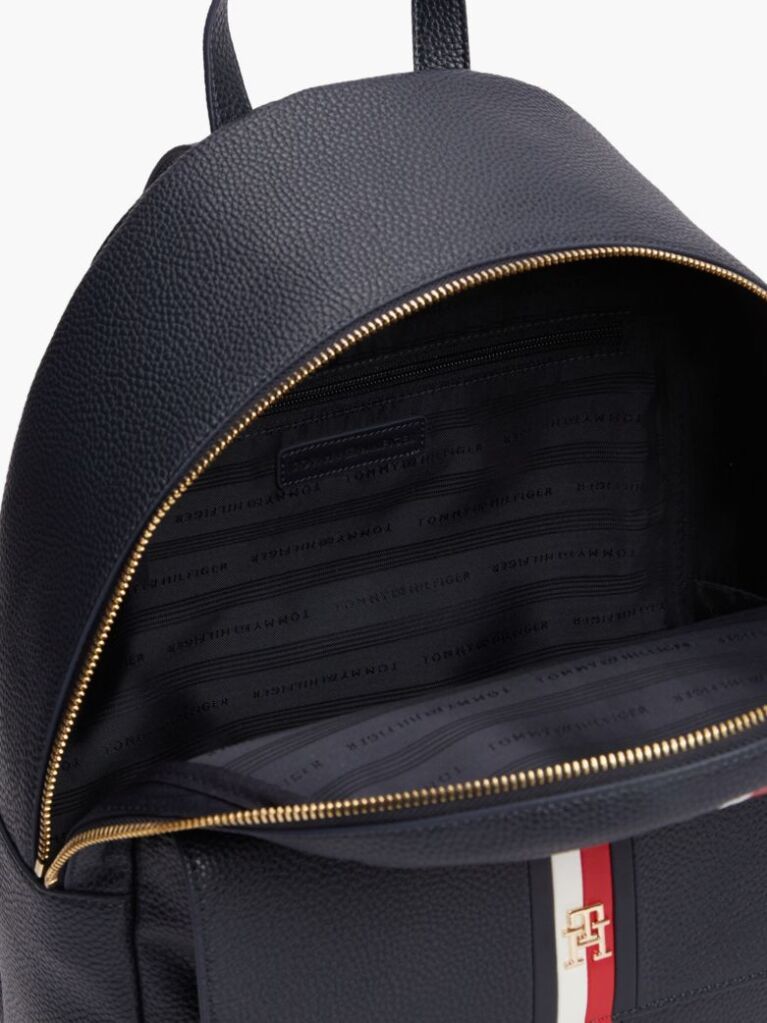Blue Essential Corporate Global Stripe Dome Backpack  Women