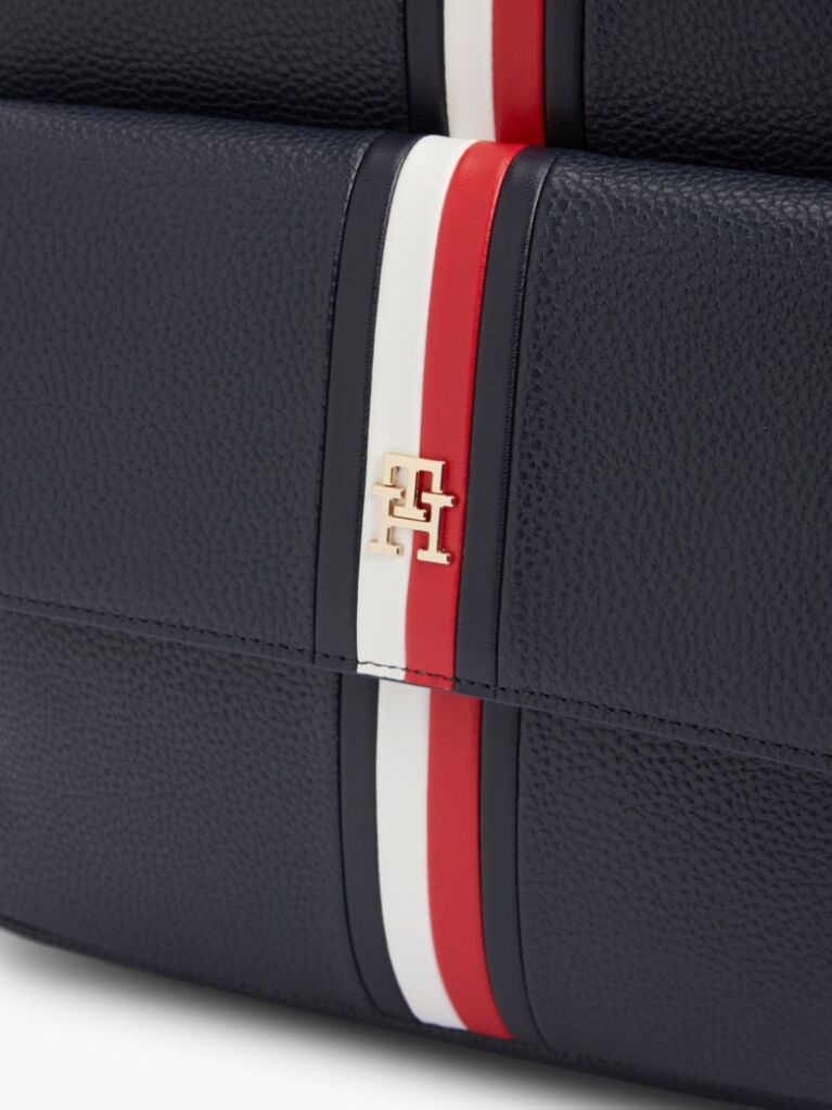 Blue Essential Corporate Global Stripe Dome Backpack  Women