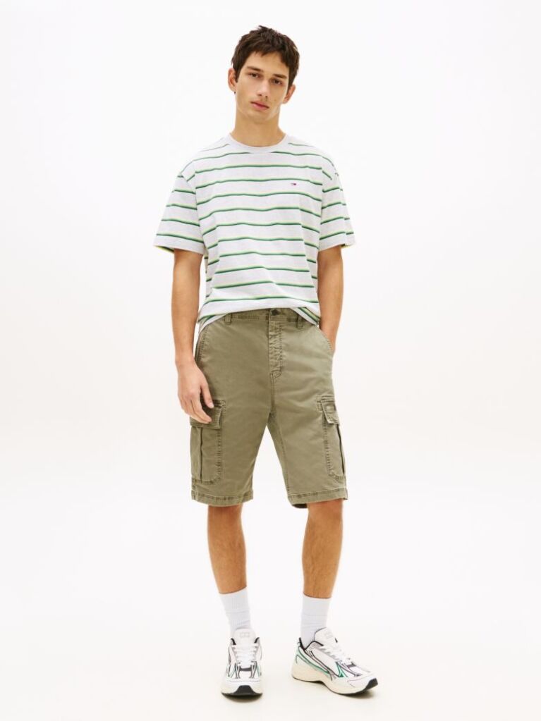 Verde Pantaloni Scurti Cargo Otis Washed  Barbati