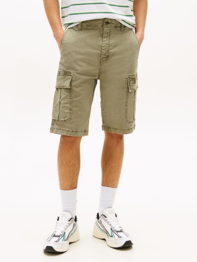 Verde Pantaloni Scurti Cargo Otis Washed  Barbati