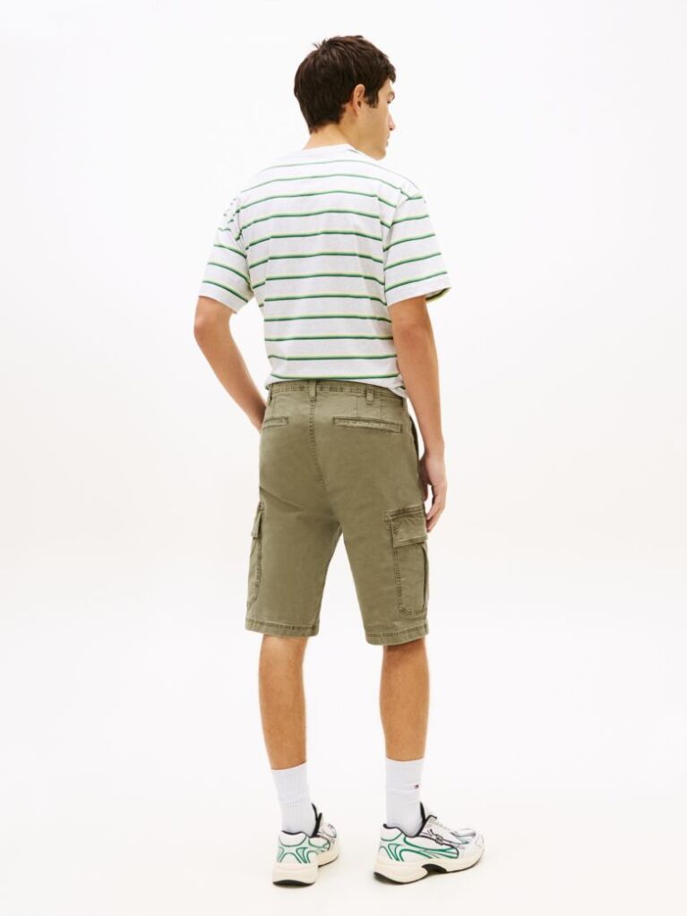 Verde Pantaloni Scurti Cargo Otis Washed  Barbati