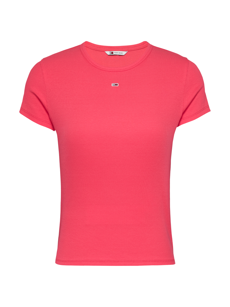 Roz Tricou Slim Essential  Femei