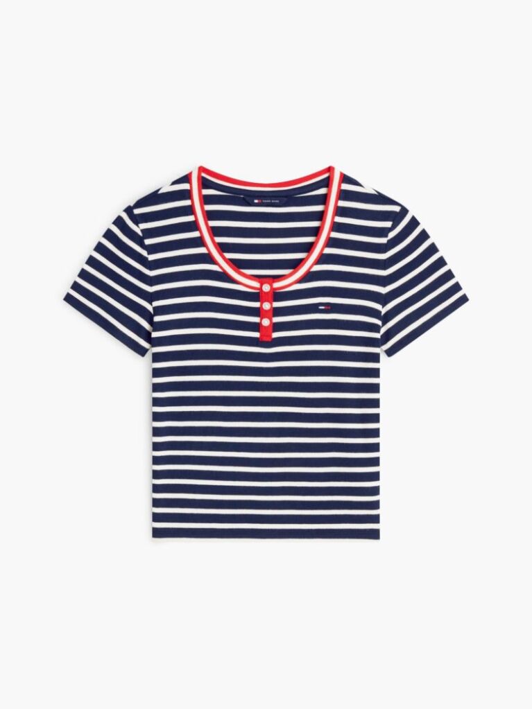 Multi Tricou Henley Slim Fit  Femei