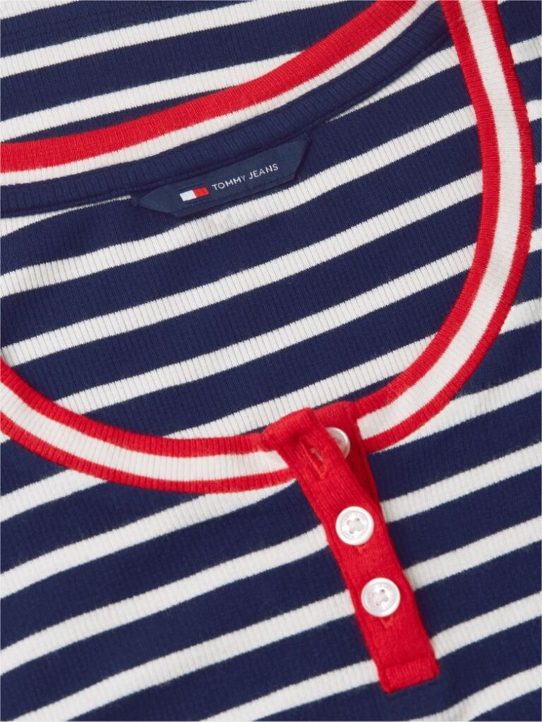Multi Tricou Henley Slim Fit  Femei