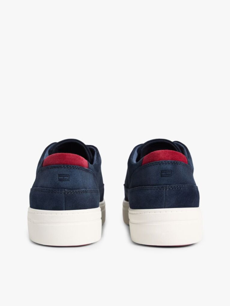 Blue Pantofi Hibrizi Usori Din Piele Suede Cu Talpa Cupsole  Barbati