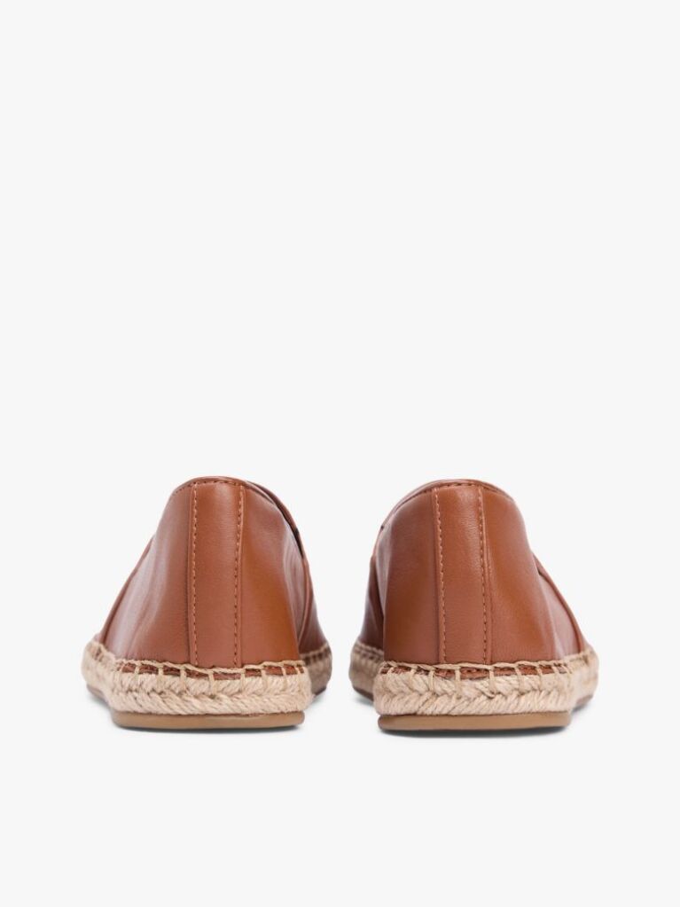 Maro Espadrile Din Piele Cu Monograma TH  Femei