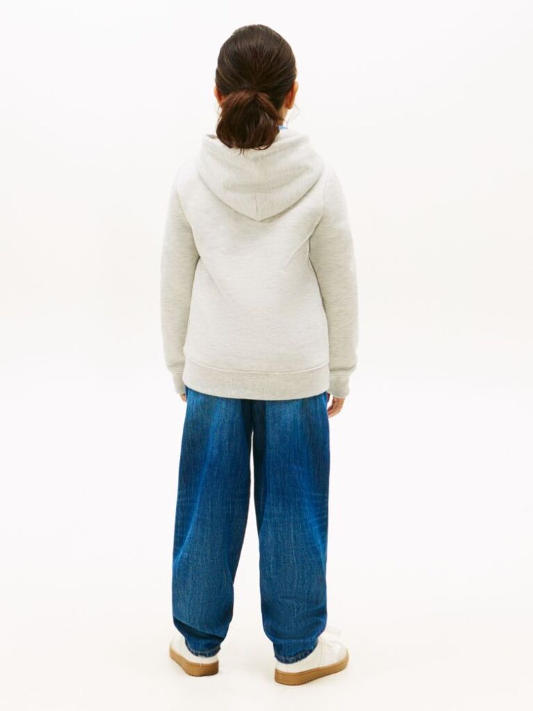 Gri Hanorac Din Terry Heritage Cu Steag  Copii unisex