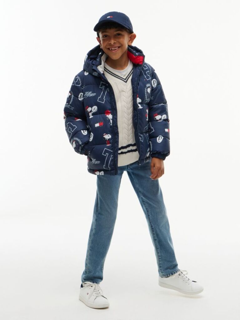 Multi Peanuts® Geaca Cu Gluga Si Croiala Lejera   Copii unisex
