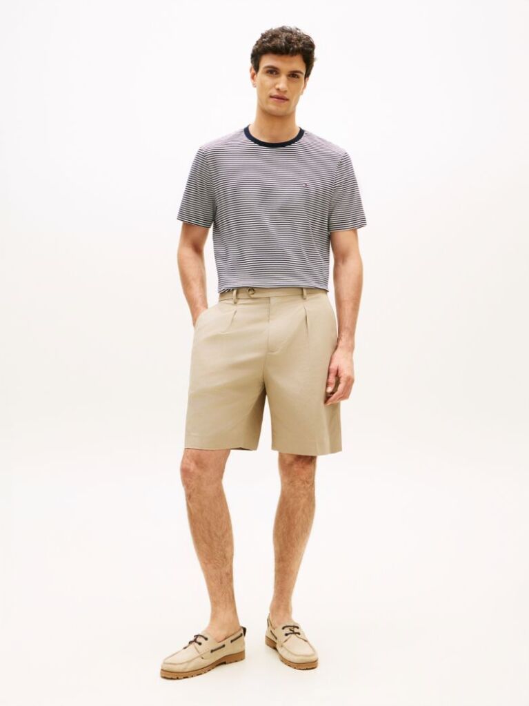 Multi Tricou Cu Guler Rotund Regular Si Dungi  Barbati