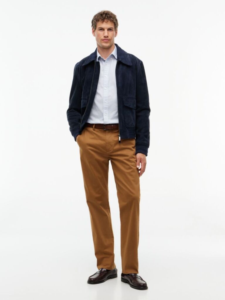 Blue Camasa Button-Down Dobby Cu Croiala Regular  Barbati