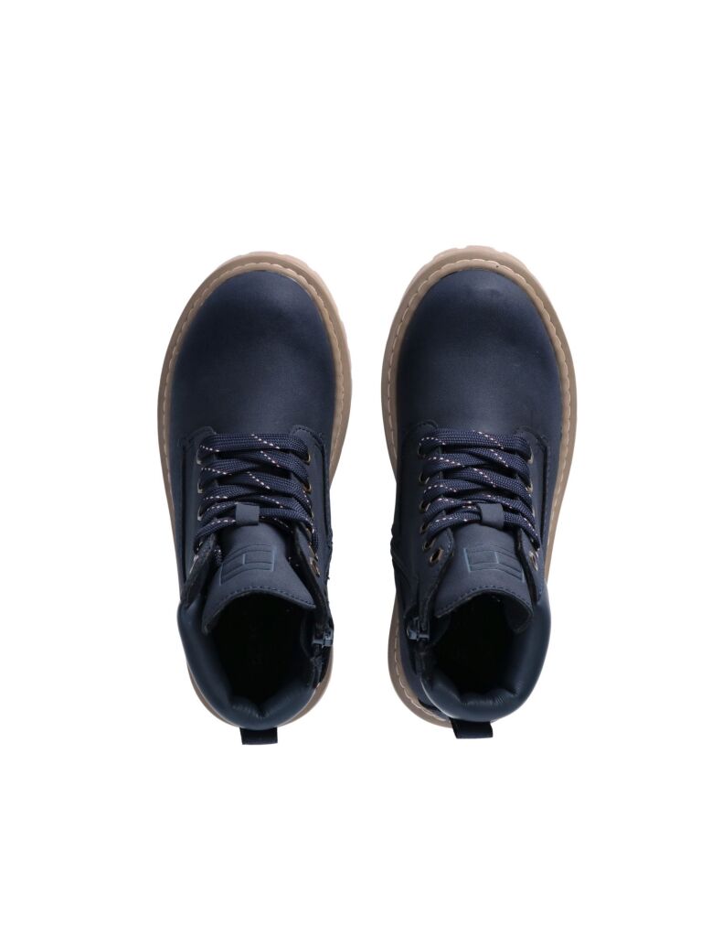Blue Cizme Cu Detalii Pana La Glezna  Copii unisex