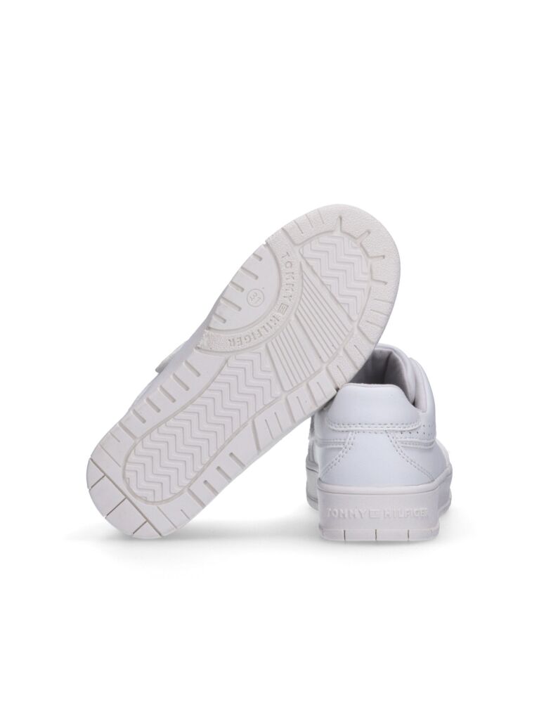 Alb Sneakers Cu Sireturi Low Cut  Copii unisex