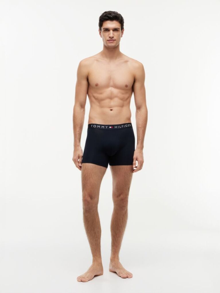 Blue 3-Pack TH Original Logo Boxer Briefs  Men