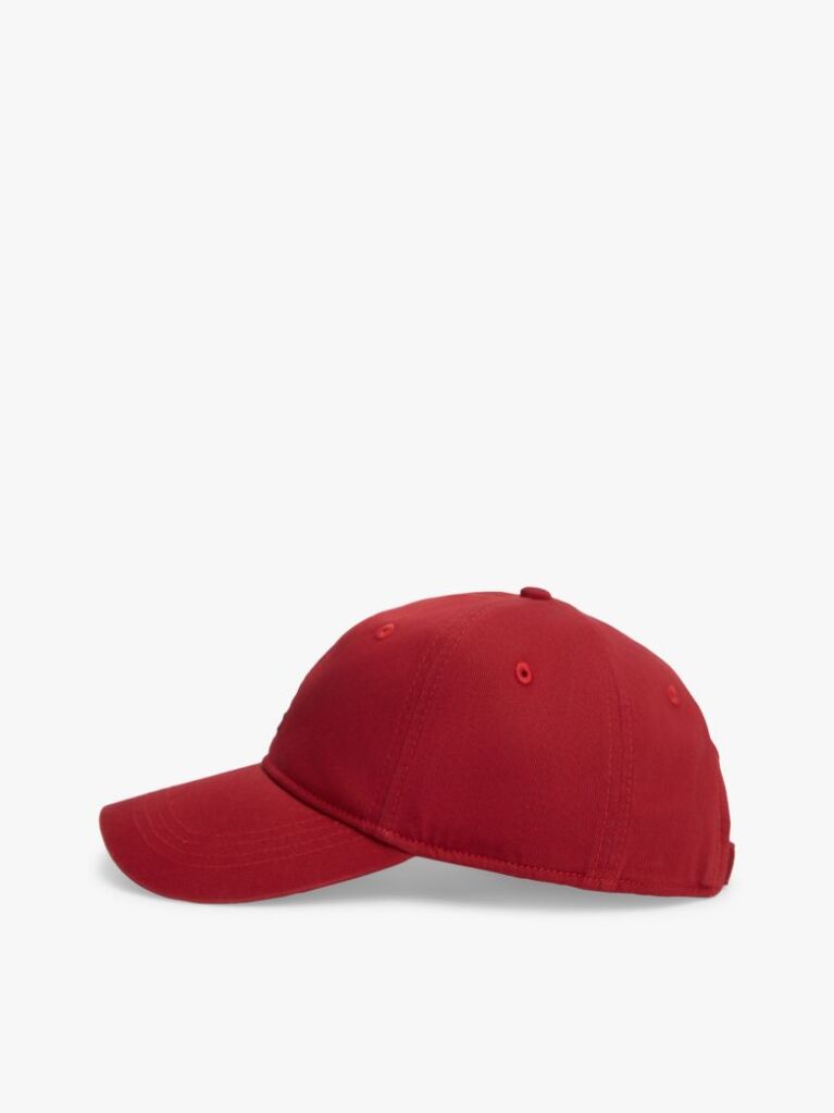 Red Hilfiger Flag Embroidery Baseball Cap  Men