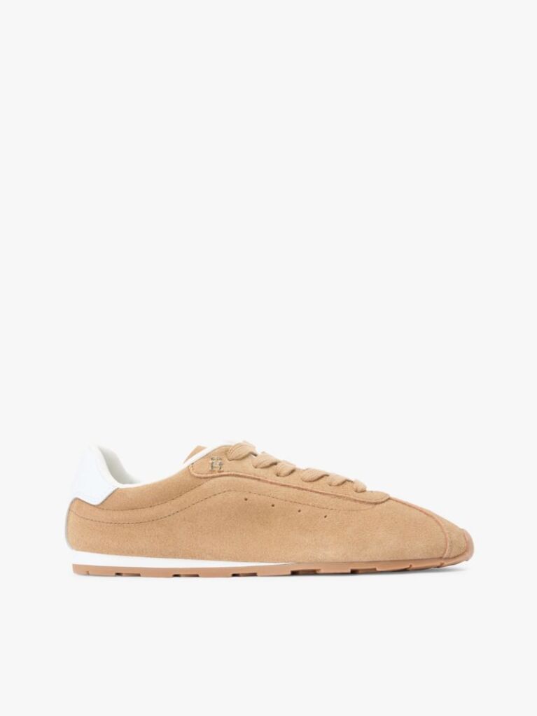 Maro Adidasi Din Piele Suede Cu Monograma TH Low Profile  Femei