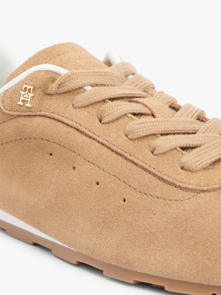 Maro Adidasi Din Piele Suede Cu Monograma TH Low Profile  Femei