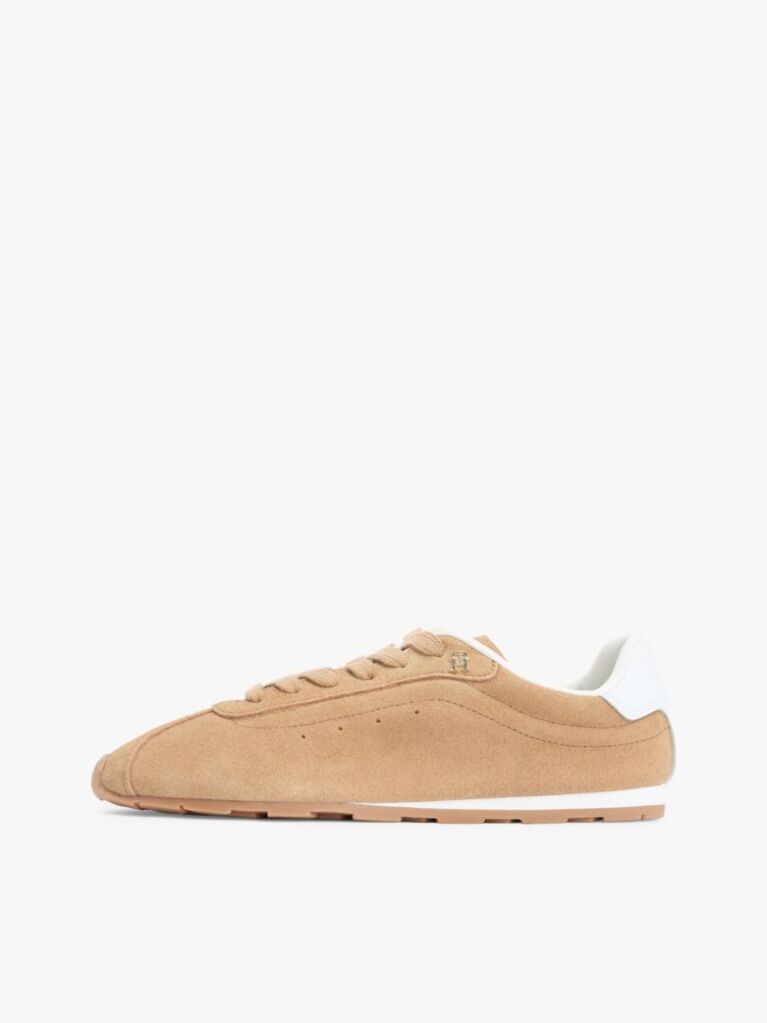 Maro Adidasi Din Piele Suede Cu Monograma TH Low Profile  Femei