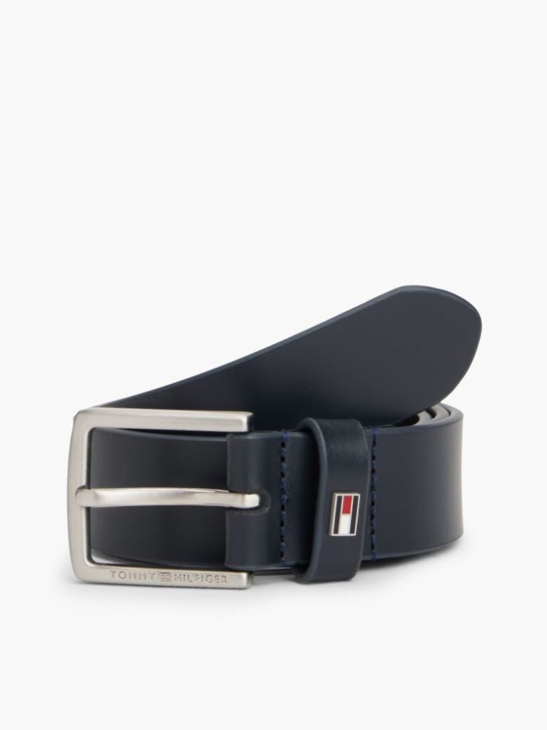 Blue Curea Din Piele Cu Catarama Patrata  Copii unisex