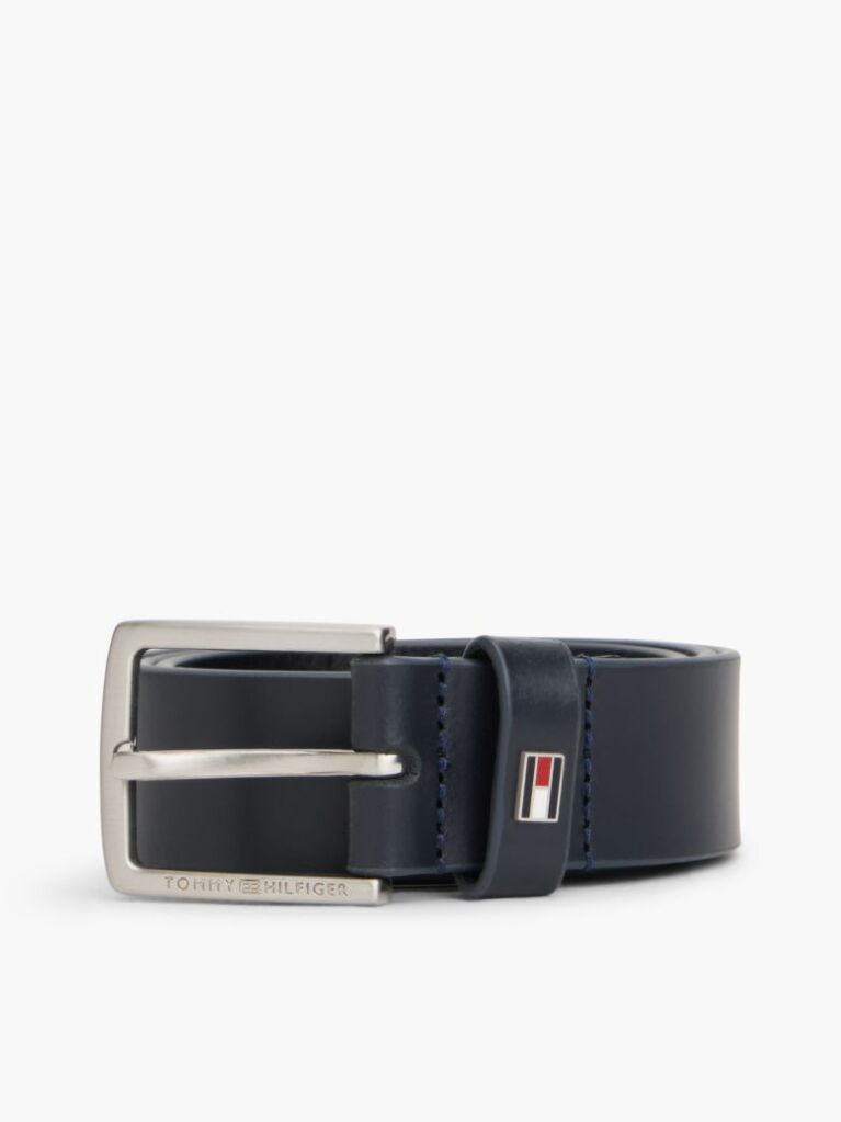 Blue Curea Din Piele Cu Catarama Patrata  Copii unisex