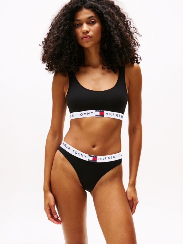 Negru Sutien Bralette Heritage Logo Underband Fara Sarma  Femei