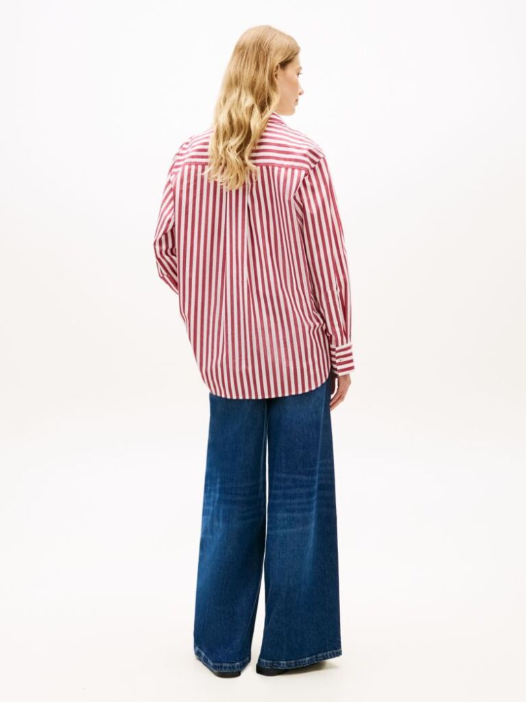 Multi Camasa Oversized Din Poplin  Femei