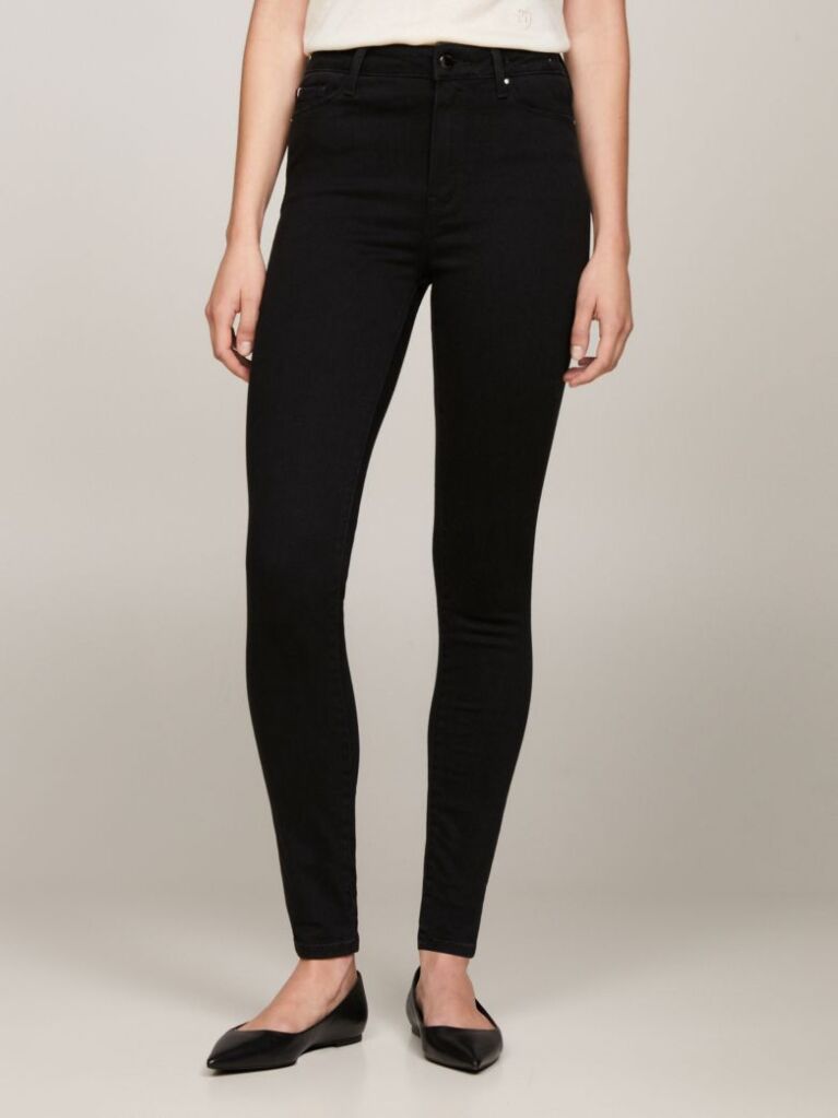 Negru Jeans Mulati Th Flex Harlem  Femei