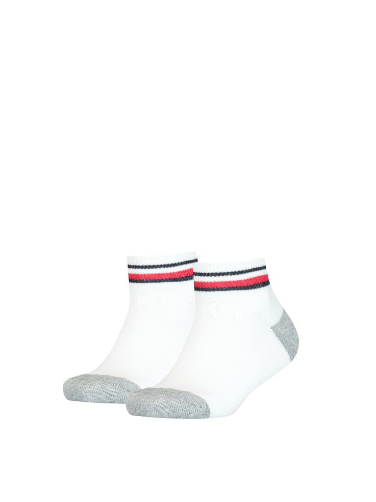 Alb Set de 2 Sosete Scurte Pentru Copii  Copii unisex
