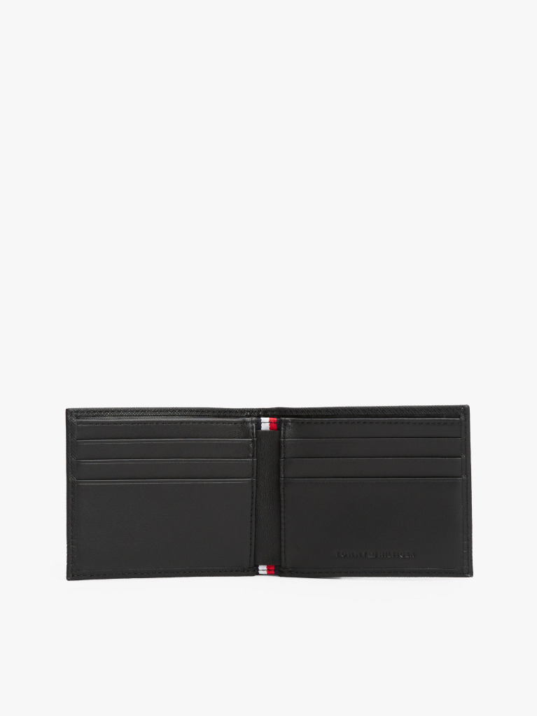 Negru Portofel Din Piele Th Business Pentru Carduri De Credit  Barbati