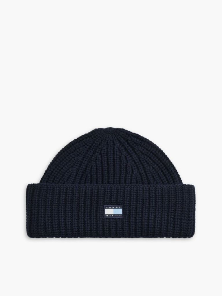 Blue Tommy Hilfiger x FRGMT Caciula Scurta Din Lana Pura  Unisex