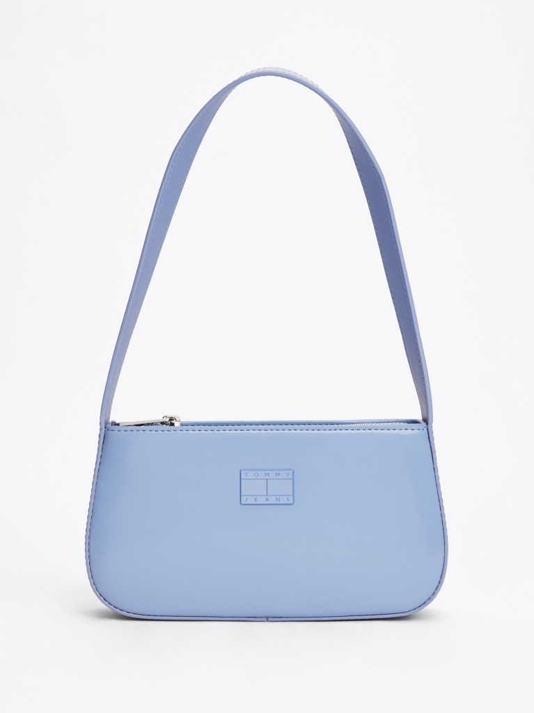 Blue Essential Tonal Logo Shoulder Bag  Women