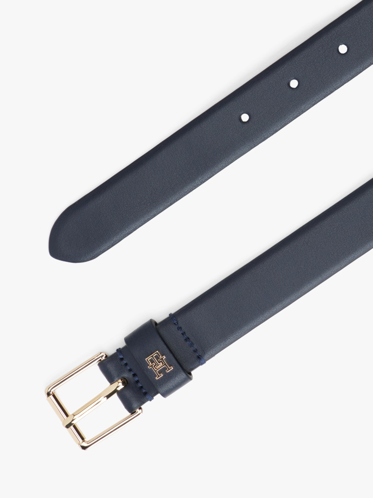 Blue Curea Din Piele Cu Catarama Patrata Si Monograma ΤΗ  Femei